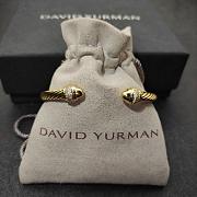 David Yurman Cable Bracelet 18K Yellow Gold with Diamonds 5mm - 4