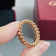 Cariter Clash De Cartier Ring Rose Gold - 4