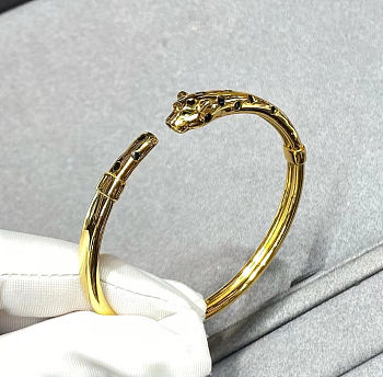 Panthère de Cartier Bracelet 18K Yellow Gold Onyx Black 