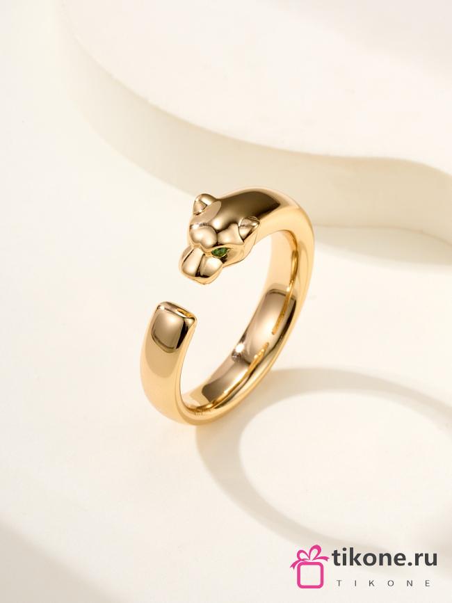 Panthere de Cartier Ring Small 18K Yellow Gold - 1