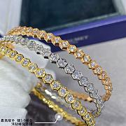 Bee de Chaumet Bracelet Rose Gold/ Yellow Gold/ Silver Diamonds 083434 - 2