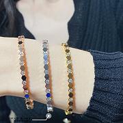 Bee de Chaumet Bracelet Rose Gold/ Yellow Gold/ Silver Diamonds 083433 - 1