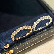 Bee de Chaumet Ring Rose Gold/ Yellow Gold/ Silver Diamonds 2.5mm 081934 - 5