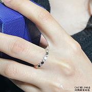 Bee de Chaumet Ring Rose Gold/ Yellow Gold/ Silver Diamonds 2.5mm 081933 - 5