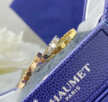 Bee de Chaumet Ring Rose Gold/ Yellow Gold/ Silver 2.5mm 081931