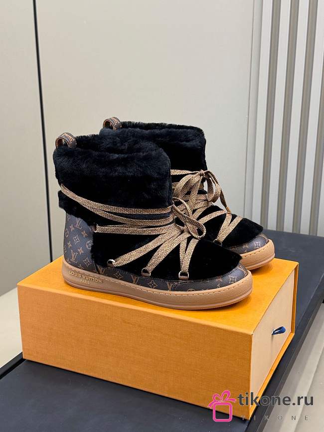 LV Cloud Lace Up Ankle Boot Sneaker 1AIV22 - 1