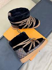 LV Cloud Lace Up Ankle Boot Sneaker 1AIV22 - 2