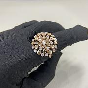 Bee de Chaumet Ring Rose Gold/ Yellow Gold/ Silver Diamonds 085391 - 3