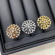 Bee de Chaumet Ring Rose Gold/ Yellow Gold/ Silver Diamonds 085391 - 2