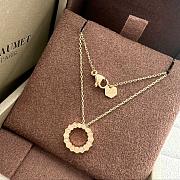 Bee de Chaumet Small Pendant Rose Gold/ Yellow Gold/ Silver Diamonds 085525 - 2