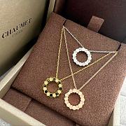 Bee de Chaumet Small Pendant Rose Gold/ Yellow Gold/ Silver Diamonds 085525 - 3