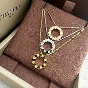 Bee de Chaumet Small Pendant Rose Gold/ Yellow Gold/ Silver Diamonds 085525 - 6