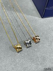 Bee de Chaumet Small Pendant Rose Gold/ Yellow Gold/ Silver Diamonds 085158 - 2