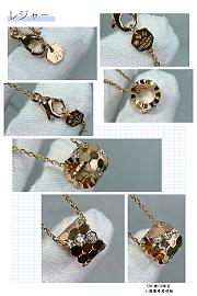 Bee de Chaumet Small Pendant Rose Gold/ Yellow Gold/ Silver Diamonds 085158 - 4