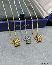 Bee de Chaumet Medium Pendant Rose Gold/ Yellow Gold/ Silver Diamonds 085462 - 4