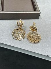 Bee de Chaumet Earrings Rose Gold Diamonds 085407 - 5