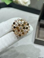 Bee de Chaumet Ring Rose Gold Diamonds 085391 - 1