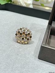 Bee de Chaumet Ring Rose Gold Diamonds 085391 - 6