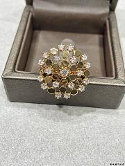 Bee de Chaumet Ring Rose Gold Diamonds 085391 - 5