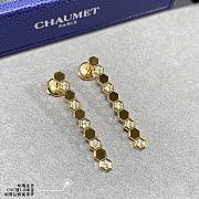 Bee de Chaumet Earrings Rose Gold/ Yellow Gold/ Silver Diamonds 083993  - 2