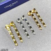 Bee de Chaumet Earrings Rose Gold/ Yellow Gold/ Silver Diamonds 083993  - 5