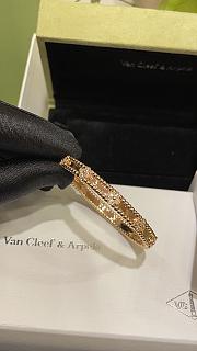 VCA Perlee Sweet Clovers Bracelet Extra Small Model Rose Gold - 1