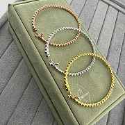 VCA Perlee Pearls Of Gold Bracelet Large Model 18k Rose Gold/ Yellow Gold/ White Gold - 3