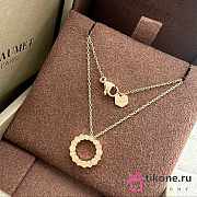 Bee de Chaumet Small Pendant Rose Gold/ Yellow Gold/ Silver Diamonds 085525 - 1