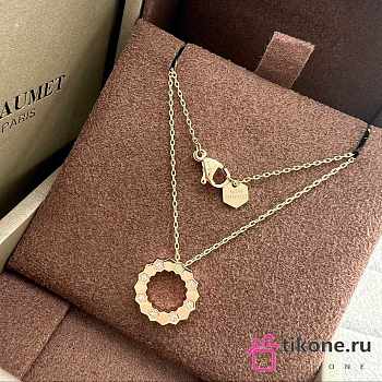 Bee de Chaumet Small Pendant Rose Gold/ Yellow Gold/ Silver Diamonds 085525