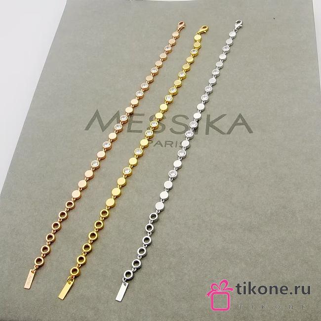 Messika D-Vibes Bracelet Rose/ Yellow/ White Gold Diamond 12484 - 1