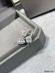 Messika My Twin Trilogy Ring 3x0.50CT Rose/ Yellow/ White Diamond 6778 - 3