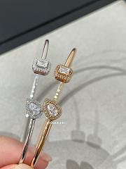 Messika My Twin Toi & Moi Thin Bangle 2x0.15CT Bracelet 7222 - 2