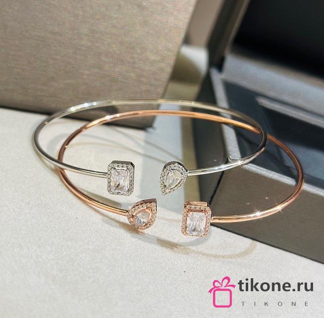 Messika My Twin Toi & Moi Thin Bangle 2x0.15CT Bracelet 7222 - 1