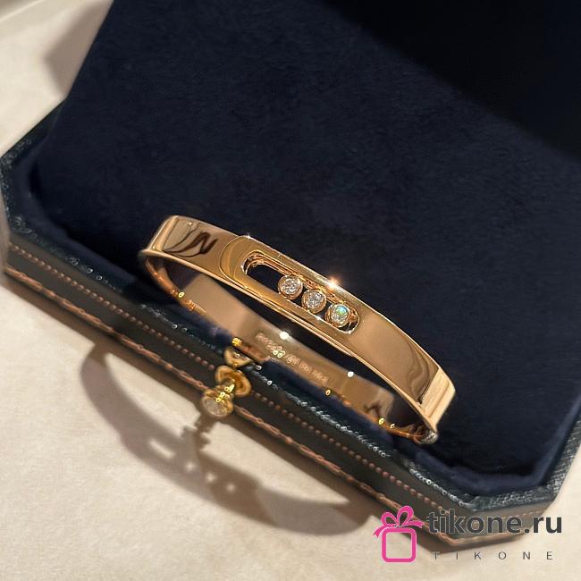 Messika Move Noa Bangle Rose Gold Diamond 6368 - 1