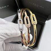 Messika Move Uno Pavé Flex Bangle Medium Diamond Bracelet 2057 - 1