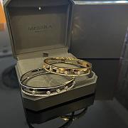 Messika Move Romane Bangle Yellow Gold Diamond Bracelet 06747 - 5