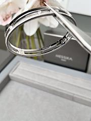Messika Move Romane Bangle White Gold Diamond Bracelet 06747 - 6