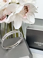 Messika Move Romane Bangle White Gold Diamond Bracelet 06747 - 2
