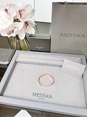 Messika Move Romane Bangle Pink Gold Diamond Bracelet 06747 - 3