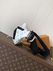 LV Rush Bumbag Monogram Shadow White M25227 - 30x15x8cm - 6