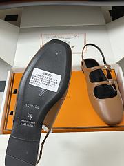 Hermes Mila Slingback Brown - 6