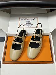 Hermes Mila Slingback Beige - 1