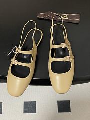 Hermes Mila Slingback Beige - 6