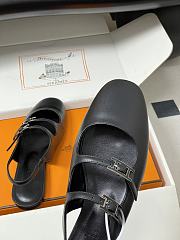 Hermes Mila Slingback Black - 5