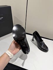 YSL Le Loafer Supple in Eel in Black 11cm - 6