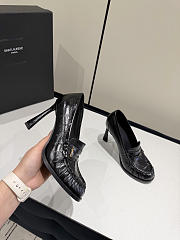 YSL Le Loafer Supple in Eel in Black 11cm - 3