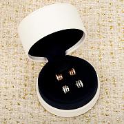 Fred Force 10 Rise Ear Cuff 18k Rose Gold And White Diamonds 8B0347 - 2