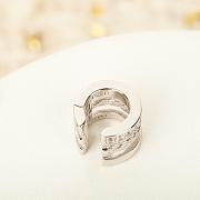 Fred Force 10 Rise Ear Cuff 18k White Gold And White Diamonds 8B0348 - 6