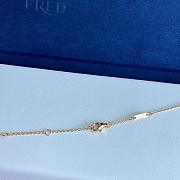 Fred Chance Infinie Necklace Medium Model 18k Rose Gold And Diamonds 7B0225 - 3