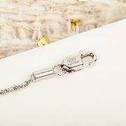 Fred Force 10 Necklace Medium Model 18k White Gold And Diamonds 7B0235 - 4